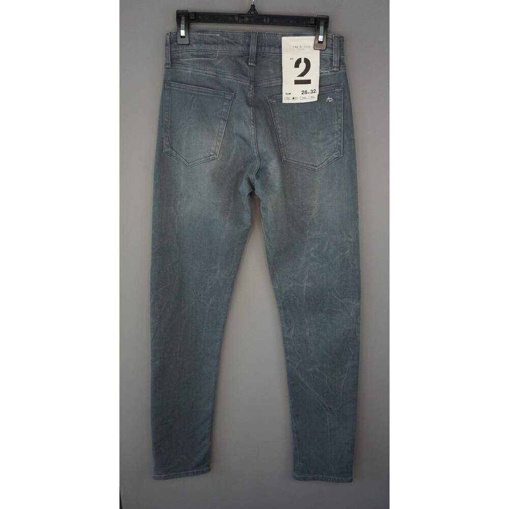Rag & Bone Men's Jeans Fit 2 Action Loopback Slim Fit Jeans in Miller size 28x32 - Picture 8 of 15